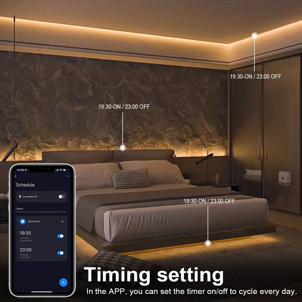 Умная светодиодная лента Tuya  – обзор и цена Home Decor App