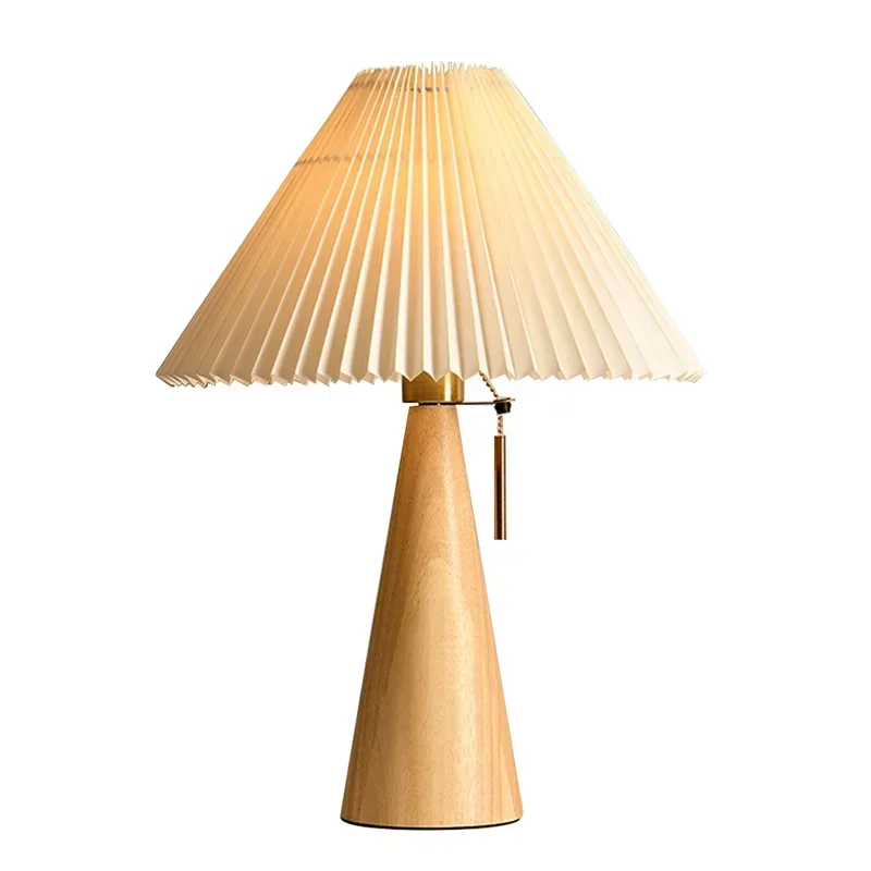 Ретро-настольная лампа с плисс – обзор и цена Home Decor Lamp