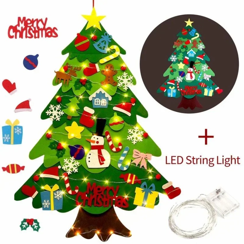 Новогодняя войлочная елка DIY  – обзор и цена Home Decor Xmas Gifts
