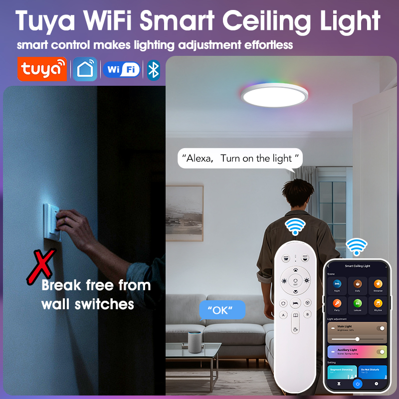 BENEWTON Tuya Smart WiFi Потол – обзор и цена Home Decor App