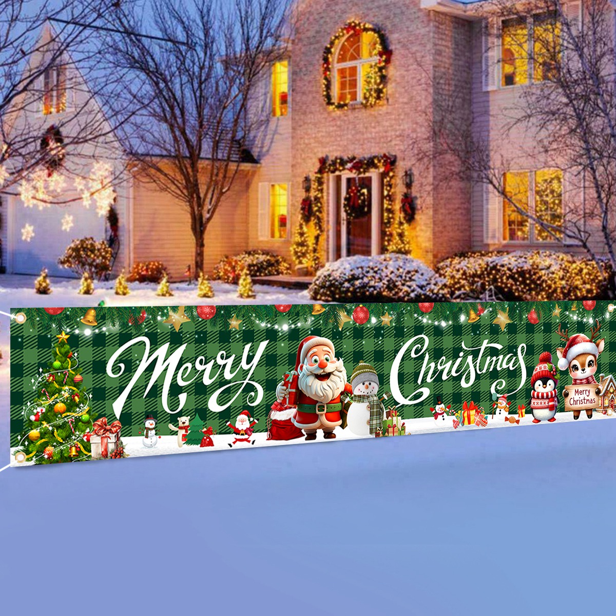 Рождественский елочный баннер, – обзор и цена Home Decor Xmas Gifts