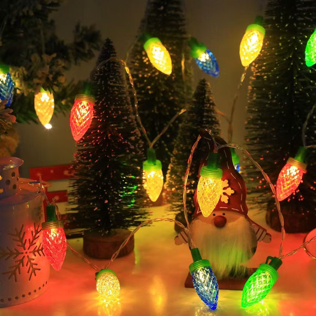 Рождественские гирлянды, разно – обзор и цена Fairy Lights Bedroom